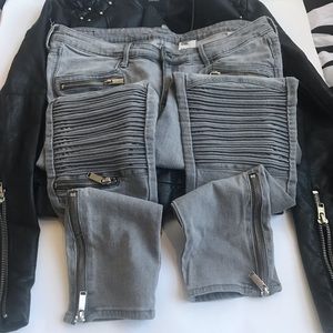 Biker Jeans.